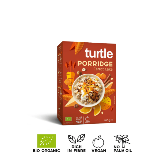Porridge Βρώμης Κέικ Καρότο 400g Turtle