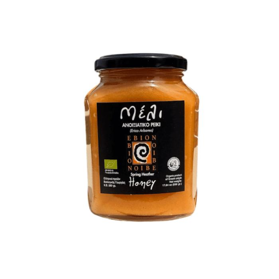 Βιολογικό Μέλι Ανοιξιάτικο Ρείκι 500γρ ΕΒΙΟΝ