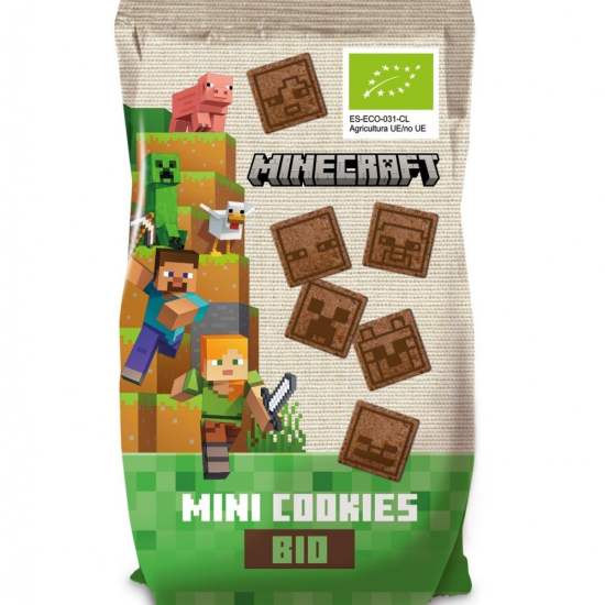 Μπισκότα με κακάο BIO Minecraft 100gr