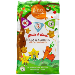 Μπισκότα με Μήλο & Καρότο 'Stella & Stello' ΒΙΟ(300γρ)