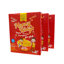 3 x Τραγανά Δαχτυλίδια με μέλι The Bee Bros