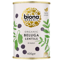 Μαύρες Φακές Beluga(έτοιμες σε νερό) BIO 400g