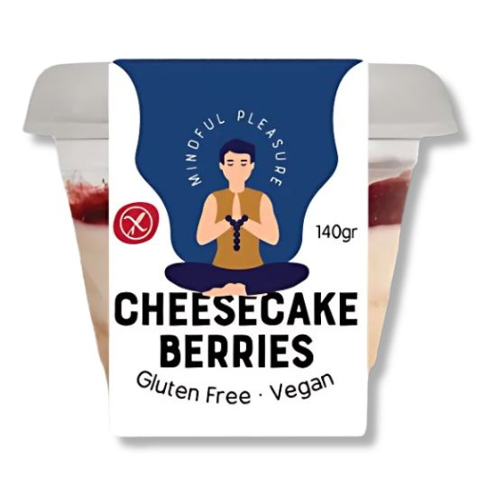 Cheesecake Μούρων Vegan Χ.ΓΛ 140g Anthema