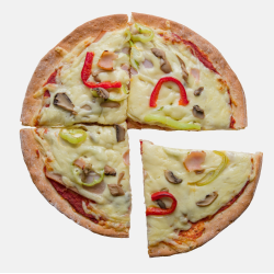 Πίτσα Χ.ΓΛ ΚΤΨ Γαλοπούλα-Κασέρι 500γρ