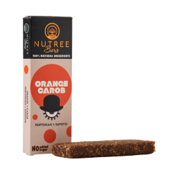 Ενεργειακή μπάρα πορτοκάλι-χαρούπι Nutree 50γρ Χ.ΓΛ