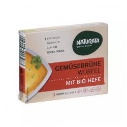 Κύβοι Λαχανικών Χ.ΓΛ BIO 72g Naturata