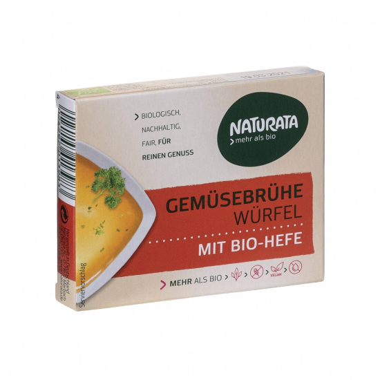 Κύβοι Λαχανικών Χ.ΓΛ BIO 72g Naturata