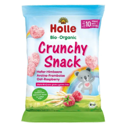 Σνακ Τραγανό Βρώμη-Σμέουρο ΒΙΟ απο 10μηνών HOLLE