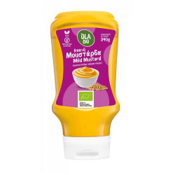 Μουστάρδα Απαλή ΒΙΟ 340g Ola-bio