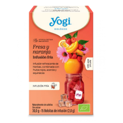 Yogi Tea Φράουλα-Πορτοκάλι Cold Brew (15bags) Χ.ΓΛ