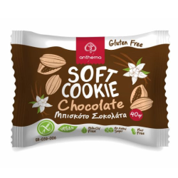 Μαλακό Μπισκότο με Σοκολάτα Χωρίς Γλουτένη (40γρ)