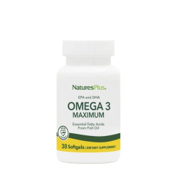 Omega3 Maximum 30ζελεδάκια Natures Plus