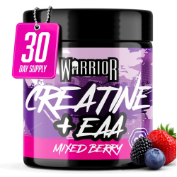Κρεατίνη με απαραίτητα αμινοξέα ΕΑΑ Mixed Berry Warrior 270g