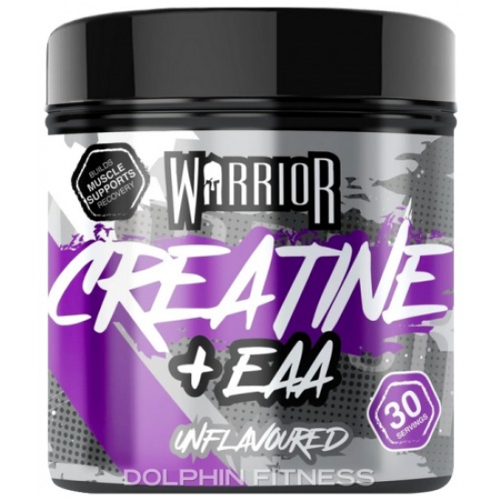 Κρεατίνη με απαραίτητα αμινοξέα ΕΑΑ Unflanoured Warrior 270g