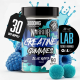 Κρεατίνη Ζελεδάκια Blue Raspberry Warrior 3000mg (90gummies)