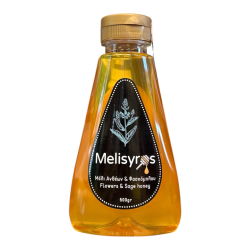 Μέλι Ανθέων-Φασκόμηλο 500g Melisyros (συσκευασία spueeze)