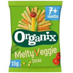 Στικς Καλαμποκιού με Λαχανικά 'Melty Veggie' Χ.ΓΛ +7μ (15γρ)