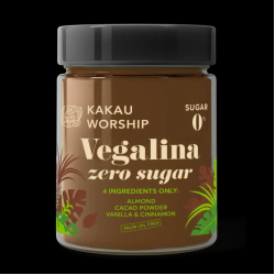 ΒΙΟ Πραλίνα Αμυγδάλου 0% Sugar Vegalina Kakau Worship 350g