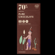 Βιολογική Σοκολάτα 70% Peru Kakau Worship 75g
