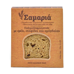 Μέλι-Σταφίδα-Αμύγδαλο Παξιμαδοφρυγανιές Σαμαριά 180γρ
