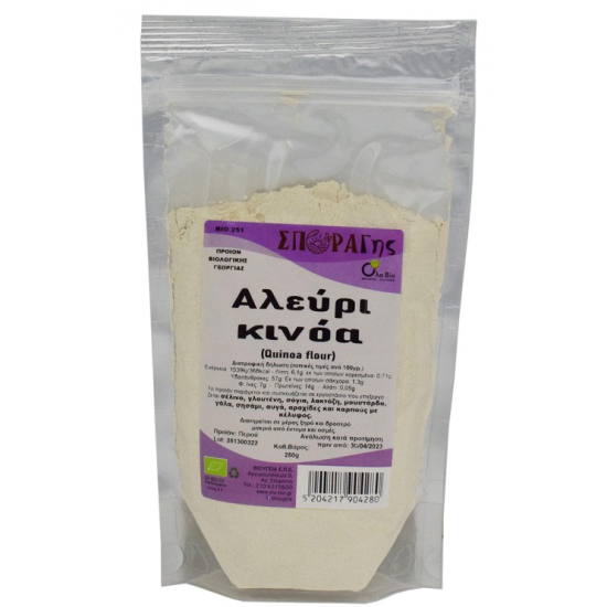 Αλεύρι κινόα Ola-Bio 250gr Αλεύρι κινόα Ola-Bio 250gr