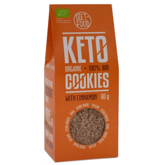 Μπισκότα με κανέλα Keto (χωρίς αυγά, προσθήκη ζάχαρης) Diet Food180γρ Μπισκότα με κανέλα Keto (χωρίς αυγά, προσθήκη ζάχαρης) Diet Food180γρ