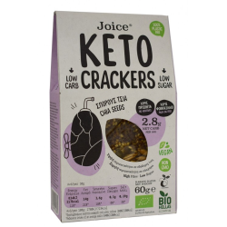 Κράκερς με σπόρους Chia Keto (χωρίς φοινικέλαιο) Joice 60γρ
