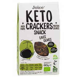 Κράκερς με ελιά Keto (χωρίς φοινικέλαιο) Joice 60γρ