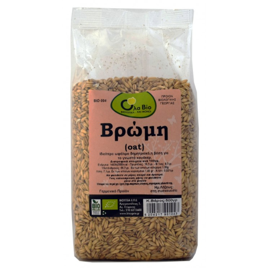 Βρώμη Ola-Bio 500gr Βρώμη Ola-Bio 500gr