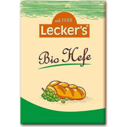 Μαγιά ξερή ΒΙΟ 9gr Lecker’s 9γρ
