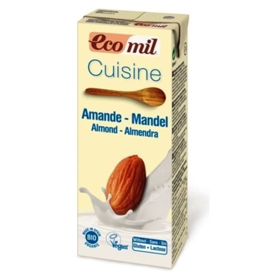 Κρέμα μαγειρικής αμυγδάλου Ecomil 200ml Κρέμα μαγειρικής αμυγδάλου Ecomil 200ml