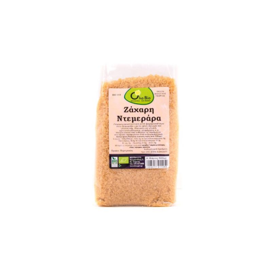 Ζάχαρη Demerara (κρυσταλιζέ) Ola-Bio 500gr Ζάχαρη Demerara (κρυσταλιζέ) Ola-Bio 500gr
