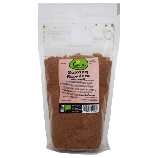 Ζάχαρη Rapadura (panela) Ola-Bio 400gr