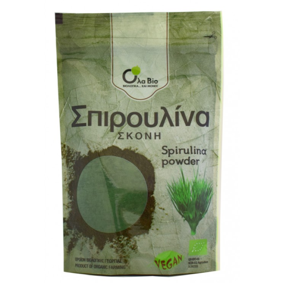 Σπιρουλίνα σκόνη Ola-Bio 100gr Σπιρουλίνα σκόνη Ola-Bio 100gr