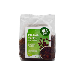 Σταφίδα ξανθή Σουλτανίνα Ola-Bio 200gr