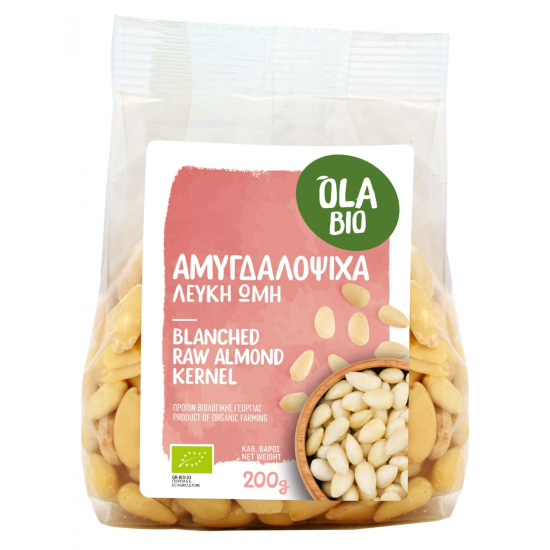 Αμυγδαλόψιχα λευκή Ola-Bio 200gr Αμυγδαλόψιχα λευκή Ola-Bio 200gr