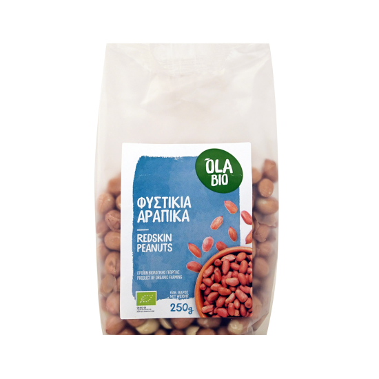 Φυστίκι αράπικο ψίχα Ola-Bio 250gr Φυστίκι αράπικο ψίχα Ola-Bio 250gr