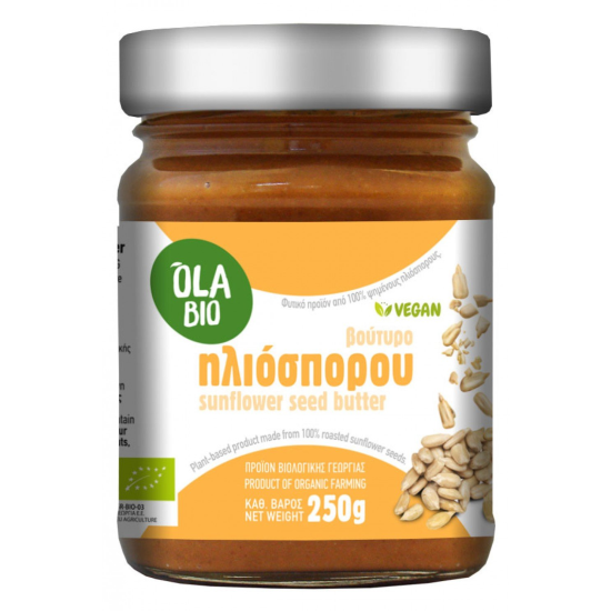 Βούτυρο ηλιόσπορου 100% Ola-Bio 250gr