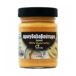 Αμυγδαλοβούτυρο λευκό 100% Ola-Bio 250gr