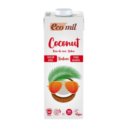 Ρόφημα καρύδας φυσικό χωρίς γλουτένη Ecomil 1000ml