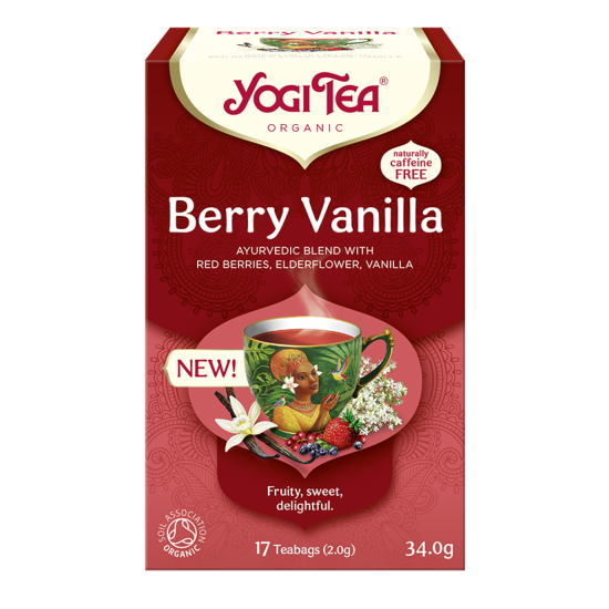 Yogi tea berry vanilia 17φακ.