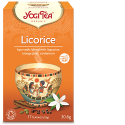 Yogi tea licorice (Αιγυπτιακό ρόφημα με γλυκόριζα) YogiTea 17φακ