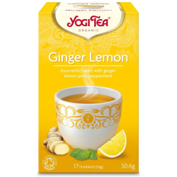 Yogi tea Ginger Lemon (καυτερή δροσιά) YogiTea 17φακ