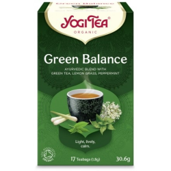 Yogi tea Green Balance (πράσινη ισορροπία για το άγχος) YogiTea 17φακ