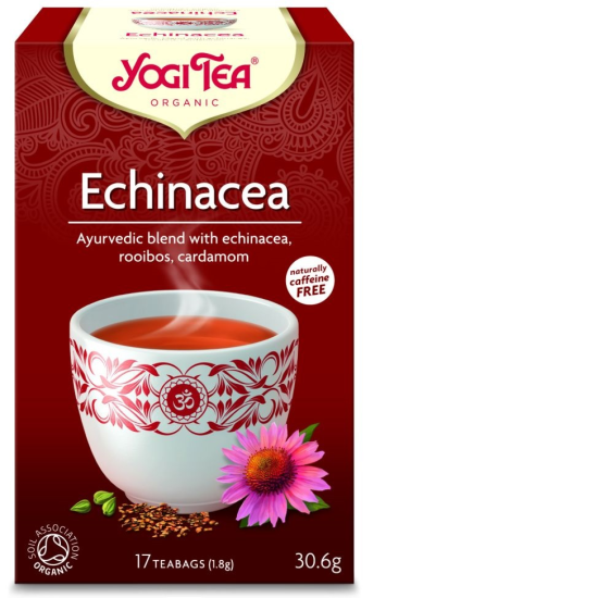 Yogi tea Echinacea (για το ανοσοποιητικό) YogiTea 17φακ