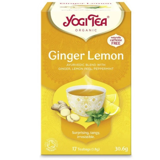 Yogi tea Green tea Ginger lemon YogiTea 17φακ Yogi tea Green tea Ginger lemon YogiTea 17φακ