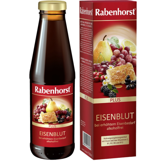 Υγρός σίδηρος Rabenhorst 450ml Υγρός σίδηρος Rabenhorst 450ml