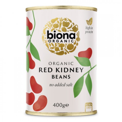 Φασόλια Κόκκινα (Kidney), σε Νερό BIONA 400gr
