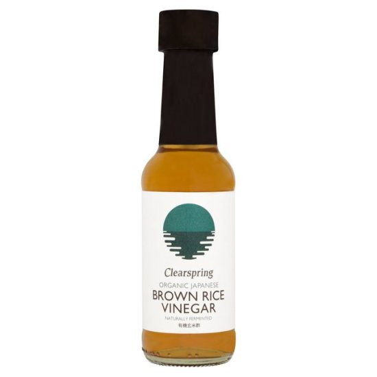 Brown Rice Vinegar, Ξύδι φυσικής ζύμωσης από σκούρο Ρύζι CLEARSPRING 150ml