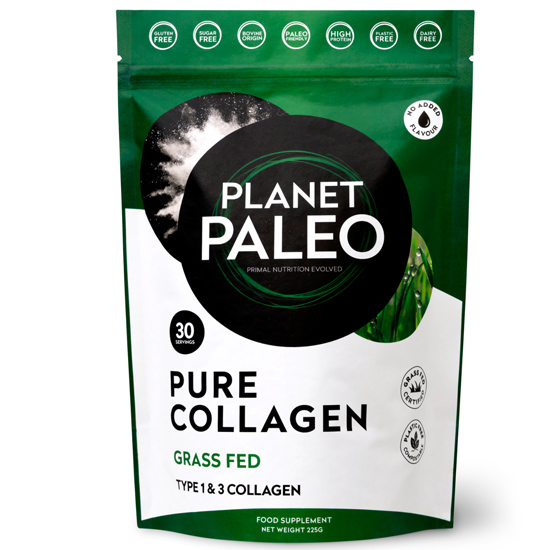 Pure Collagen, Πρωτεϊνη Κολλαγόνου σε σκόνη Paleo 225gr Pure Collagen, Πρωτεϊνη Κολλαγόνου σε σκόνη Paleo 225gr